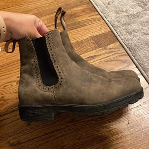 Blundstone High Top Boots in Rustic Brown